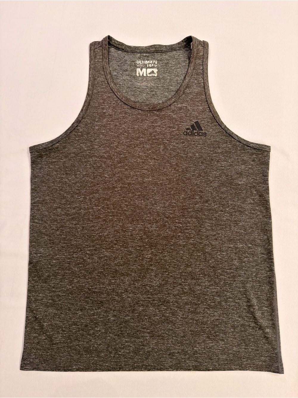 adidas Climalite Ultimate Tank Heather Grey M
